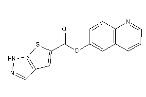 Image of 1H-thieno[2,3-c]pyrazole-5-carboxylic Acid 6-quinolyl Ester