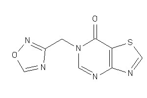 6-(1,2,4-oxadiazol-3-ylmethyl)thiazolo[4,5-d]pyrimidin-7-one