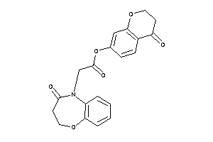 2-(4-keto-2,3-dihydro-1,5-benzoxazepin-5-yl)acetic Acid (4-ketochroman-7-yl) Ester