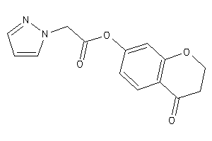 2-pyrazol-1-ylacetic Acid (4-ketochroman-7-yl) Ester