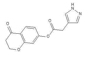 2-(1H-pyrazol-4-yl)acetic Acid (4-ketochroman-7-yl) Ester