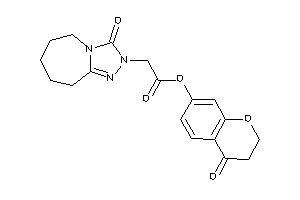 2-(3-keto-6,7,8,9-tetrahydro-5H-[1,2,4]triazolo[4,3-a]azepin-2-yl)acetic Acid (4-ketochroman-7-yl) Ester