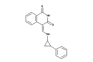 Image of 4-[[(2-phenylcyclopropyl)amino]methylene]isoquinoline-1,3-quinone