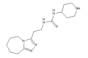 1-(4-piperidyl)-3-[2-(6,7,8,9-tetrahydro-5H-[1,2,4]triazolo[4,3-a]azepin-3-yl)ethyl]urea