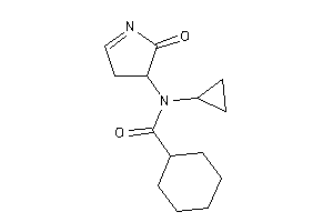 N-cyclopropyl-N-(2-keto-1-pyrrolin-3-yl)cyclohexanecarboxamide