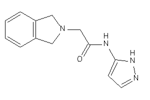 2-isoindolin-2-yl-N-(1H-pyrazol-5-yl)acetamide