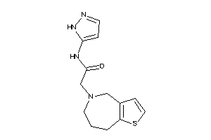 N-(1H-pyrazol-5-yl)-2-(4,6,7,8-tetrahydrothieno[3,2-c]azepin-5-yl)acetamide