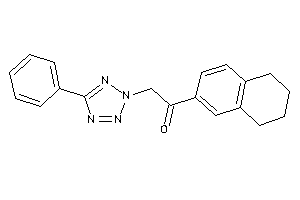2-(5-phenyltetrazol-2-yl)-1-tetralin-6-yl-ethanone