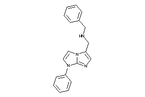 Benzyl-[(7-phenylimidazo[1,2-a]imidazol-3-yl)methyl]amine