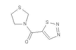 Thiadiazol-5-yl(thiazolidin-3-yl)methanone