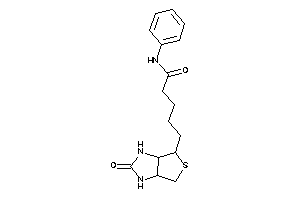 Image of 5-(2-keto-1,3,3a,4,6,6a-hexahydrothieno[3,4-d]imidazol-4-yl)-N-phenyl-valeramide