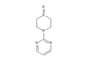 4-(2-pyrimidyl)-1,4-thiazinane 1-oxide
