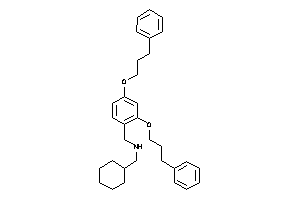 [2,4-bis(3-phenylpropoxy)benzyl]-(cyclohexylmethyl)amine