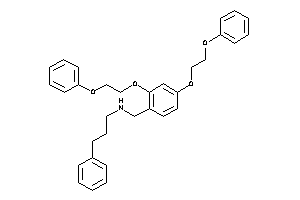 [2,4-bis(2-phenoxyethoxy)benzyl]-(3-phenylpropyl)amine