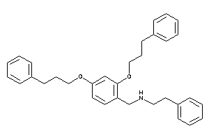 Image of [2,4-bis(3-phenylpropoxy)benzyl]-phenethyl-amine