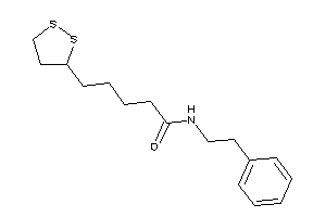 Image of 5-(dithiolan-3-yl)-N-phenethyl-valeramide