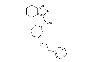 [3-(phenethylamino)piperidino]-(4,5,6,7-tetrahydro-2H-indazol-3-yl)methanone