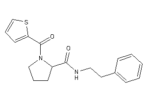 N-phenethyl-1-(2-thenoyl)pyrrolidine-2-carboxamide