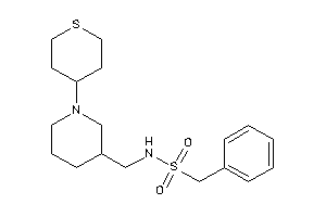 Image of 1-phenyl-N-[(1-tetrahydrothiopyran-4-yl-3-piperidyl)methyl]methanesulfonamide