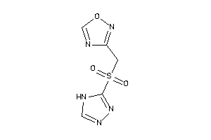 3-(4H-1,2,4-triazol-3-ylsulfonylmethyl)-1,2,4-oxadiazole