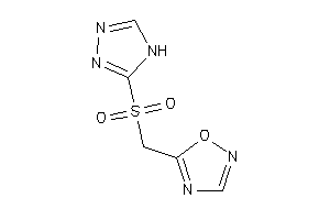 5-(4H-1,2,4-triazol-3-ylsulfonylmethyl)-1,2,4-oxadiazole