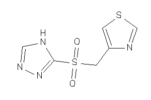 Image of 4-(4H-1,2,4-triazol-3-ylsulfonylmethyl)thiazole