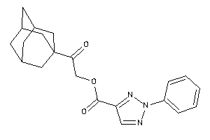 Image of 2-phenyltriazole-4-carboxylic Acid [2-(1-adamantyl)-2-keto-ethyl] Ester