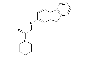 2-(9H-fluoren-2-ylamino)-1-piperidino-ethanone