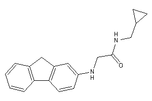 Image of N-(cyclopropylmethyl)-2-(9H-fluoren-2-ylamino)acetamide