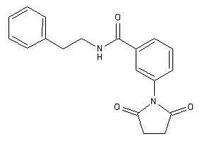 N-phenethyl-3-succinimido-benzamide