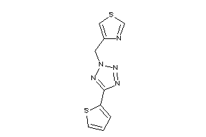 4-[[5-(2-thienyl)tetrazol-2-yl]methyl]thiazole