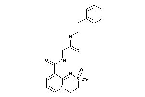 2,2-diketo-N-[2-keto-2-(phenethylamino)ethyl]-3,4-dihydropyrido[2,1-c][1,2,4]thiadiazine-9-carboxamide
