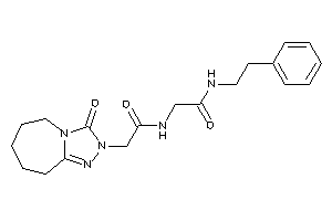 2-[[2-(3-keto-6,7,8,9-tetrahydro-5H-[1,2,4]triazolo[4,3-a]azepin-2-yl)acetyl]amino]-N-phenethyl-acetamide