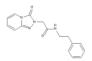 2-(3-keto-[1,2,4]triazolo[4,3-a]pyridin-2-yl)-N-phenethyl-acetamide