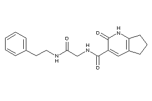 2-keto-N-[2-keto-2-(phenethylamino)ethyl]-1,5,6,7-tetrahydro-1-pyrindine-3-carboxamide