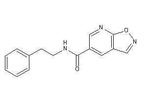 Image of N-phenethylisoxazolo[5,4-b]pyridine-5-carboxamide