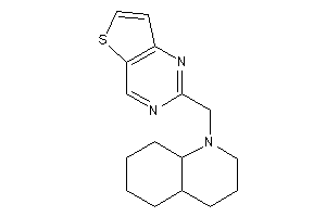 Image of 2-(3,4,4a,5,6,7,8,8a-octahydro-2H-quinolin-1-ylmethyl)thieno[3,2-d]pyrimidine
