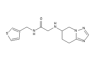 2-(5,6,7,8-tetrahydro-[1,2,4]triazolo[1,5-a]pyridin-6-ylamino)-N-(3-thenyl)acetamide