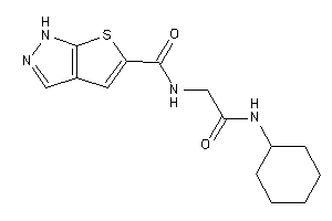 N-[2-(cyclohexylamino)-2-keto-ethyl]-1H-thieno[2,3-c]pyrazole-5-carboxamide