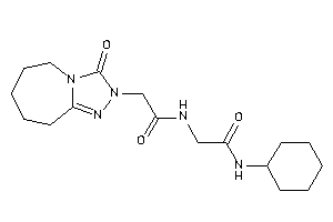 N-[2-(cyclohexylamino)-2-keto-ethyl]-2-(3-keto-6,7,8,9-tetrahydro-5H-[1,2,4]triazolo[4,3-a]azepin-2-yl)acetamide