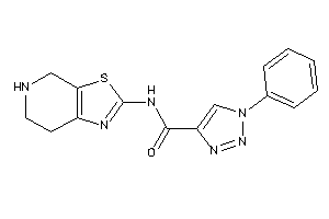 Image of 1-phenyl-N-(4,5,6,7-tetrahydrothiazolo[5,4-c]pyridin-2-yl)triazole-4-carboxamide