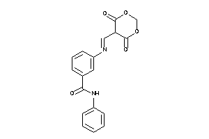 3-[(4,6-diketo-1,3-dioxan-5-yl)methyleneamino]-N-phenyl-benzamide