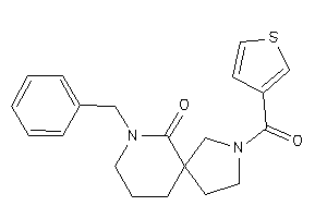 7-benzyl-3-(3-thenoyl)-3,7-diazaspiro[4.5]decan-6-one