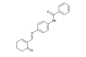 N-[4-[(6-ketocyclohexen-1-yl)methyleneamino]phenyl]benzamide