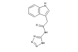 2-(1H-indol-3-yl)-N-(1H-tetrazol-5-yl)acetamide