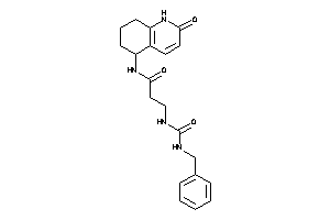 Image of 3-(benzylcarbamoylamino)-N-(2-keto-5,6,7,8-tetrahydro-1H-quinolin-5-yl)propionamide