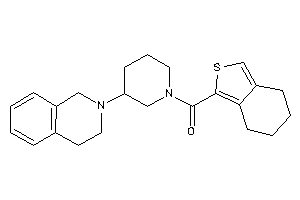 [3-(3,4-dihydro-1H-isoquinolin-2-yl)piperidino]-(4,5,6,7-tetrahydroisobenzothiophen-1-yl)methanone