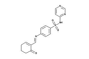 4-[(6-ketocyclohexen-1-yl)methyleneamino]-N-(4-pyrimidyl)benzenesulfonamide