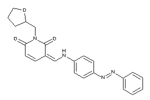 3-[(4-phenylazoanilino)methylene]-1-(tetrahydrofurfuryl)pyridine-2,6-quinone