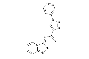1-phenyl-N-(2H-[1,2,4]triazolo[4,3-a]pyridin-3-ylidene)triazole-4-carboxamide